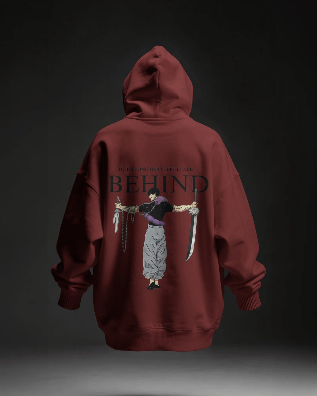 TOJI IN MAROON & LAVENDER